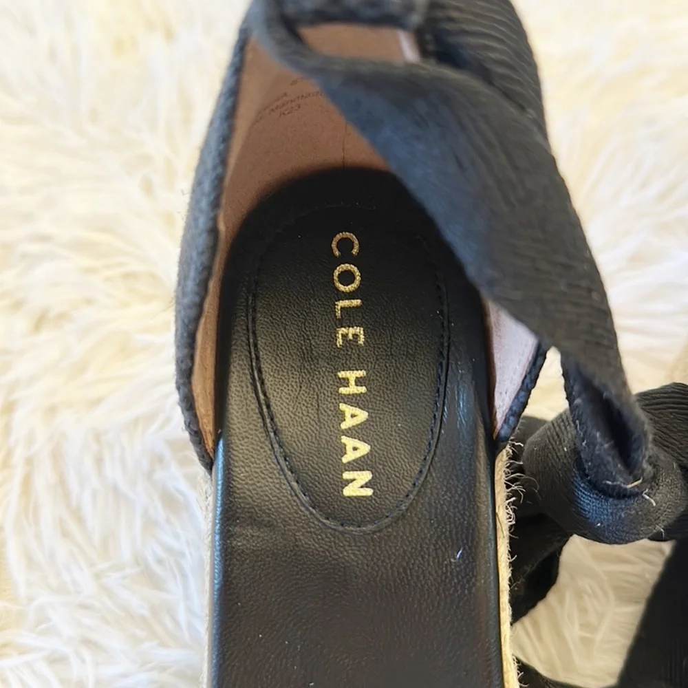 NEW $170 Cole Haan x Anthropologie Hampton Platform wedge sandals women size 6.5